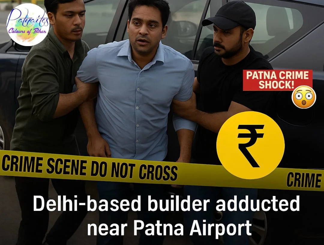 Builder Abducted from Patna Airport Over ₹50 Lakh Dispute, Rescued Within Hours