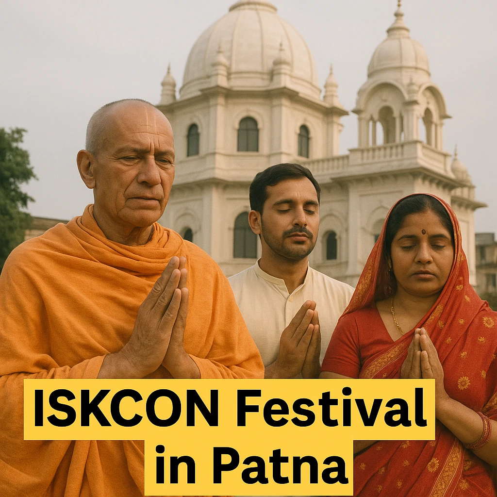 ISKCON Festival in Patna: A Spiritual Retreat for Devotees Around the World