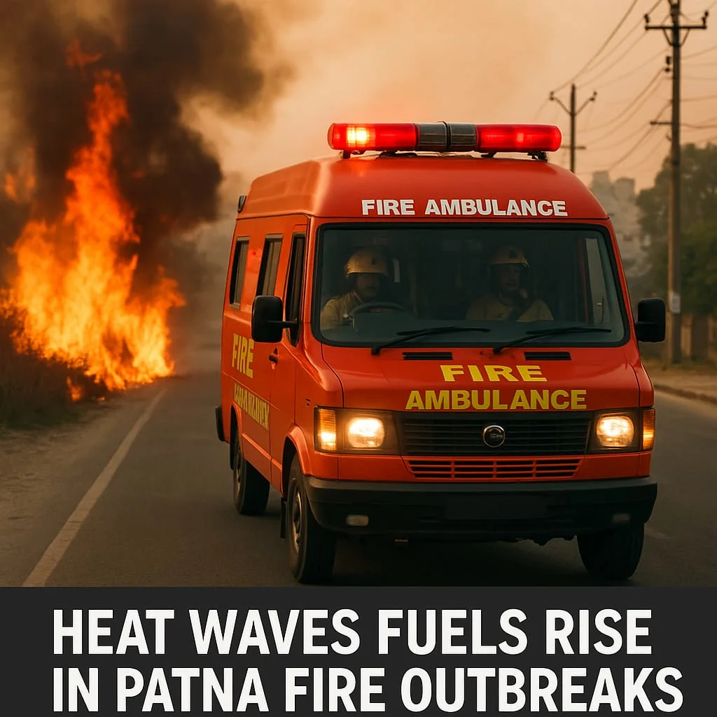 Heat Waves Fuels Rise in Patna Fire Outbreaks