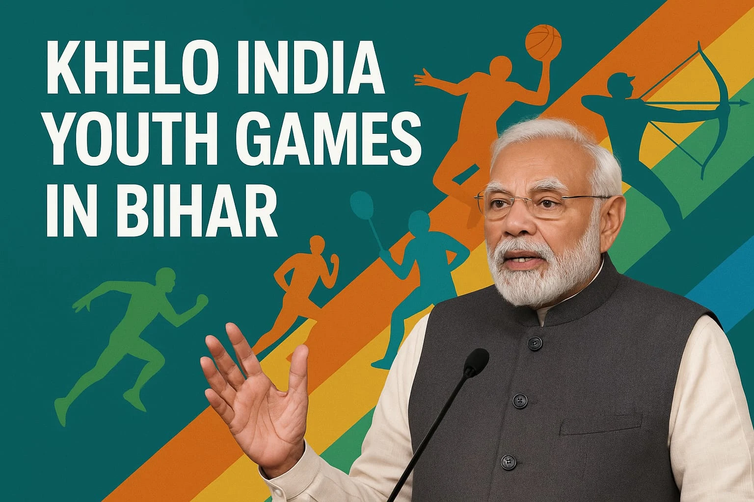 Bihar Breaks Records, Welcomes Nation at Khelo India Youth Games 2025