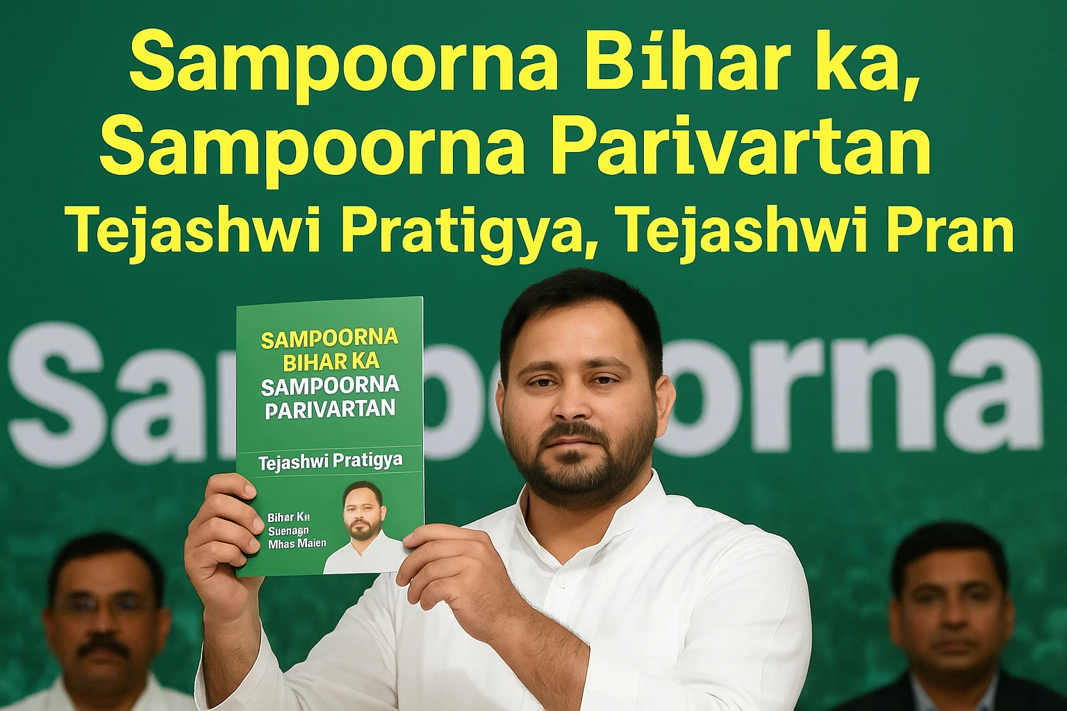 Mahagathbandhan launches manifesto
