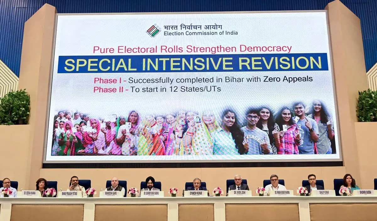 Special Intensive Revision of electoral rolls begins across 12 states