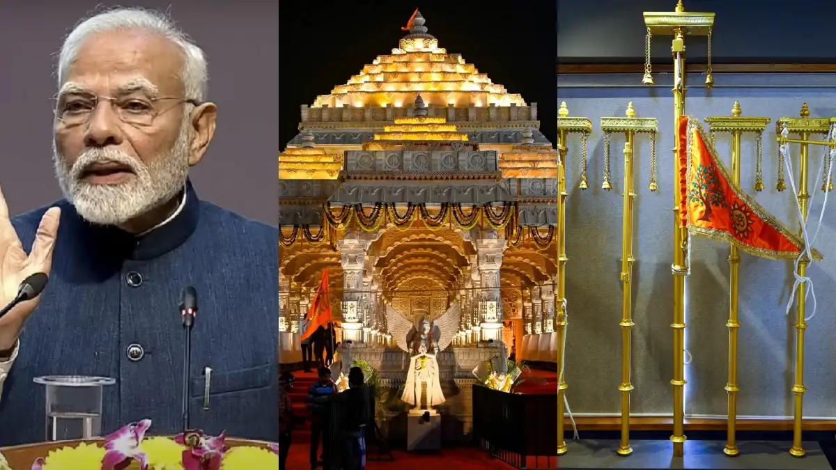 Narendra Modi to Visit Ayodhya Tomorrow, to Raise Flag at Ram Janmabhoomi Temple