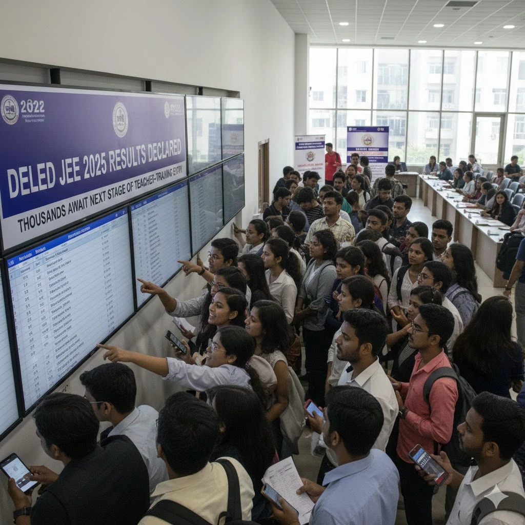 DElEd JEE 2025 Results Declared: Thousands Await Next Stage of Teacher-Training Entry