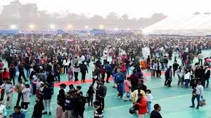 Bihar Saras Mela Draws Large Crowds on Second Day in Patna