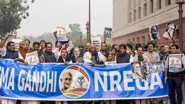 Opposition Tears VB-G RAM G Bill in Lok Sabha as It Passes Amid Protests