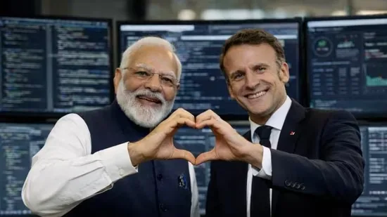 Macron Shares AI-Generated Photo With PM Modi Ahead of AI Impact Summit