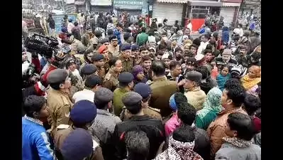 Protest Erupts After Truck Driver Killed, Road Blocked by Mob