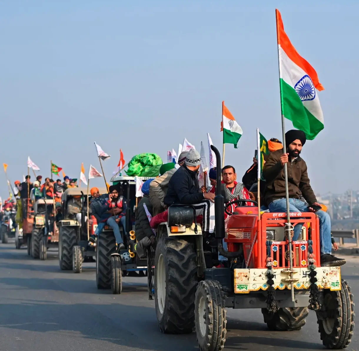 दिल्ली में शुरू हुआ किसान आंदोलन