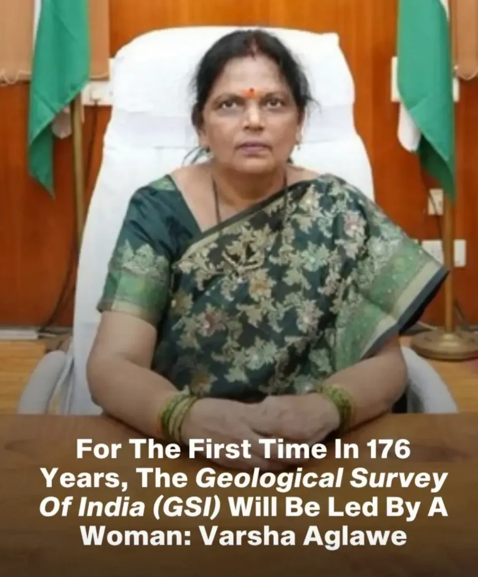 Geological survey of India new chairperson